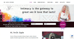 Desktop Screenshot of drgaylefriend.com